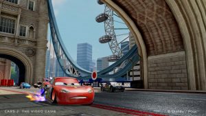 In-game screenshot of “Cars II” (2011)