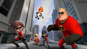 Marketing piece for “Disney Infinity: The Incredibles” Play Set (2013)